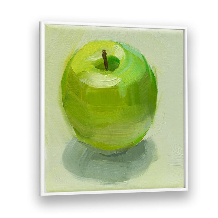 Bright green apple art showcases our GREEN APPLE, KITCHEN POSTERS, perfect for enhancing your culinary decor.