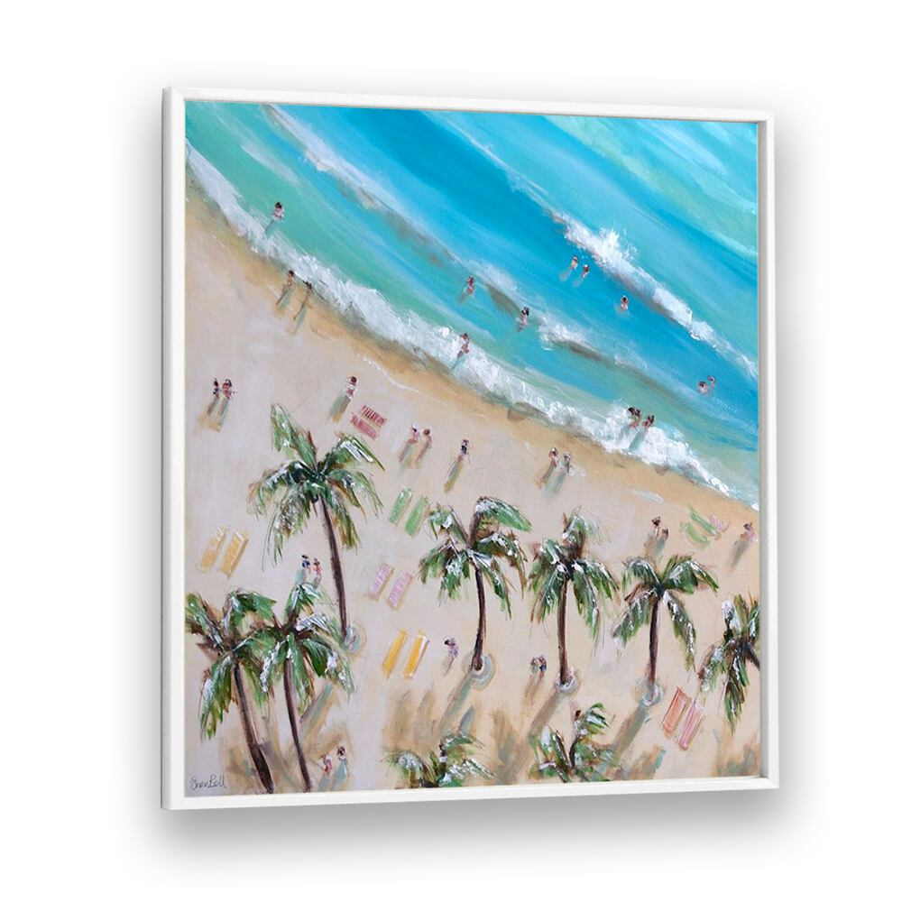 Capture the essence of serenity with BEACH AND PALM BLISS, BEACH PAINTINGS, perfect for coastal decor lovers.