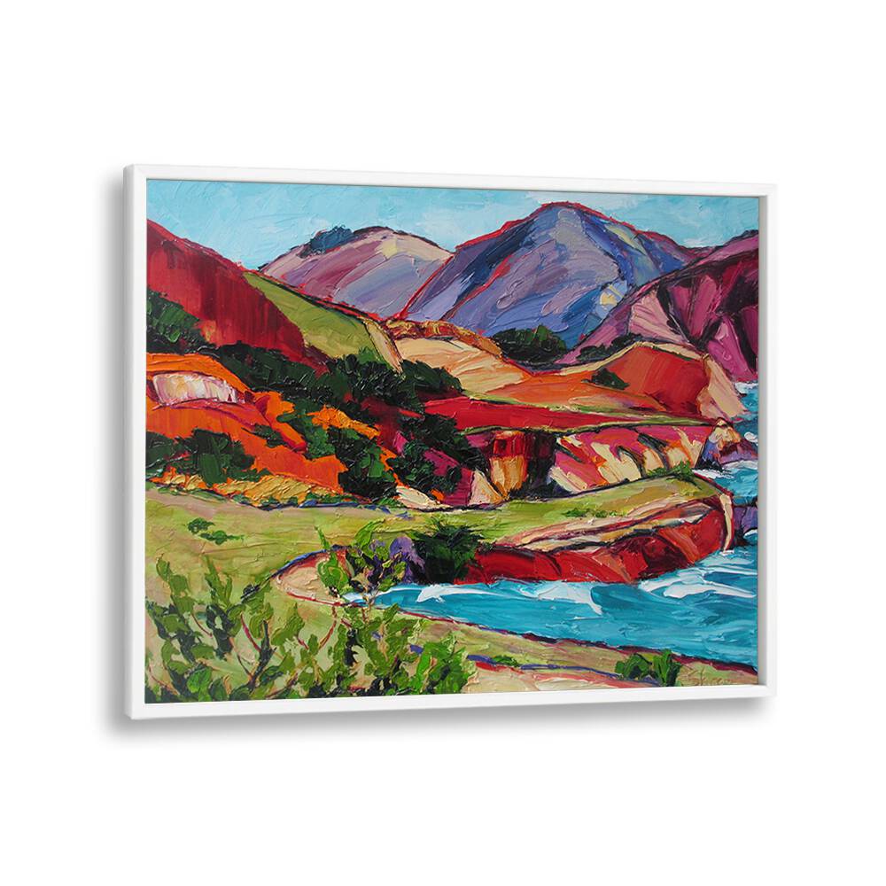CALIFORNIA COAST , LANDSCAPE PAINTINGS