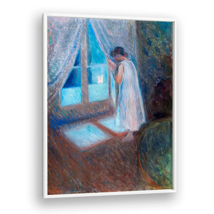 THE GIRL BY THE WINDOW (1893) , VINTAGE PAINTINGS