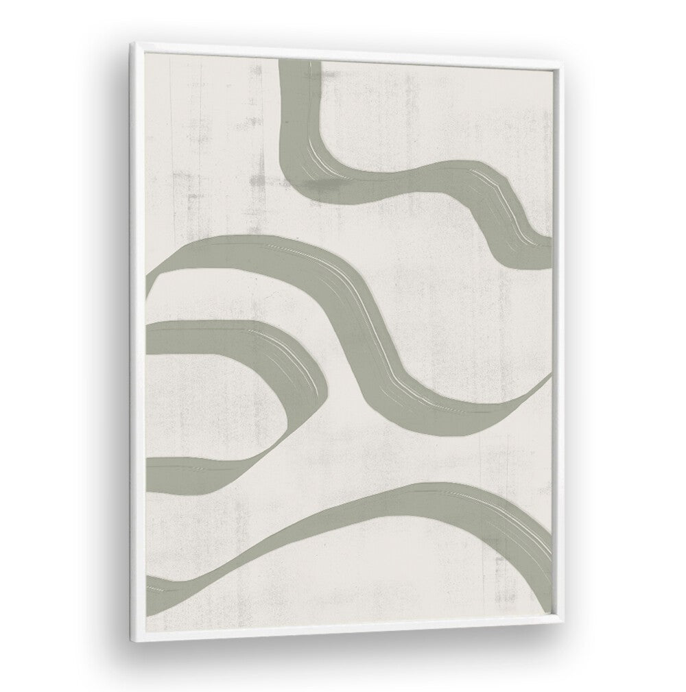 GREEN WAVES NO.2 , ABSTRACT PAINTINGS