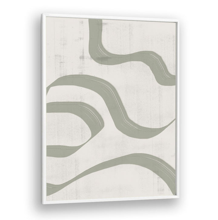 GREEN WAVES NO.2 , ABSTRACT PAINTINGS