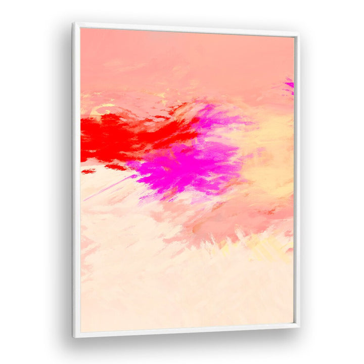 Vibrant TORRID DAY I, ABSTRACT PAINTINGS showcasing bold colors, perfect for modern home decor and artistic flair.