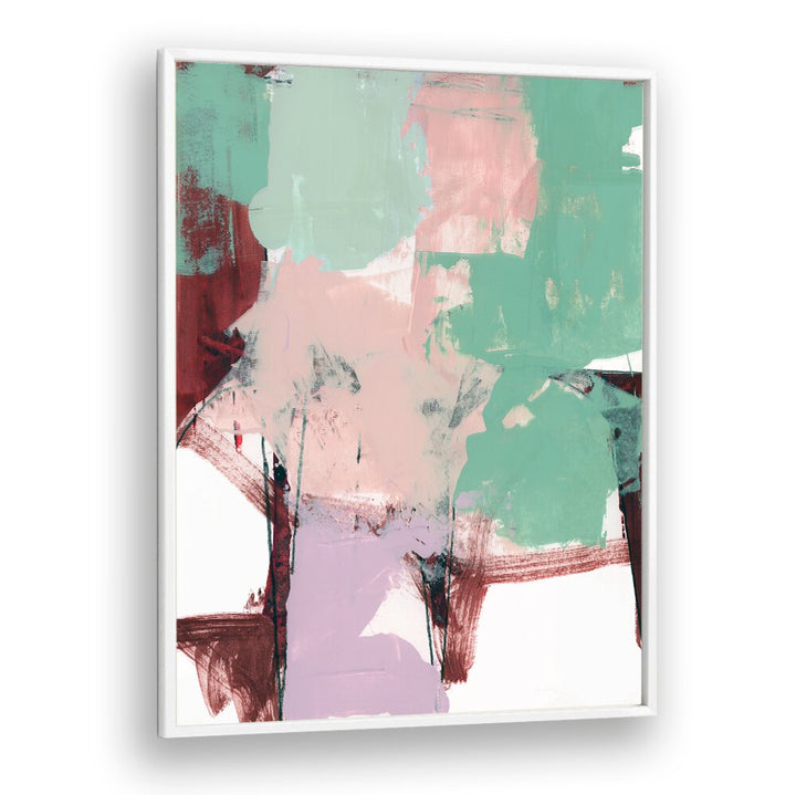 Vibrant BLUE PINK DUSKY III, ABSTRACT PAINTINGS, featuring bold hues to transform any space creatively.