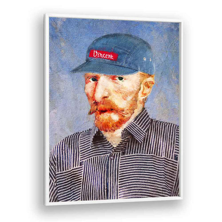 HIPSTER VINCENT BY DIKHOTOMY , ALTERED ART PRINTS