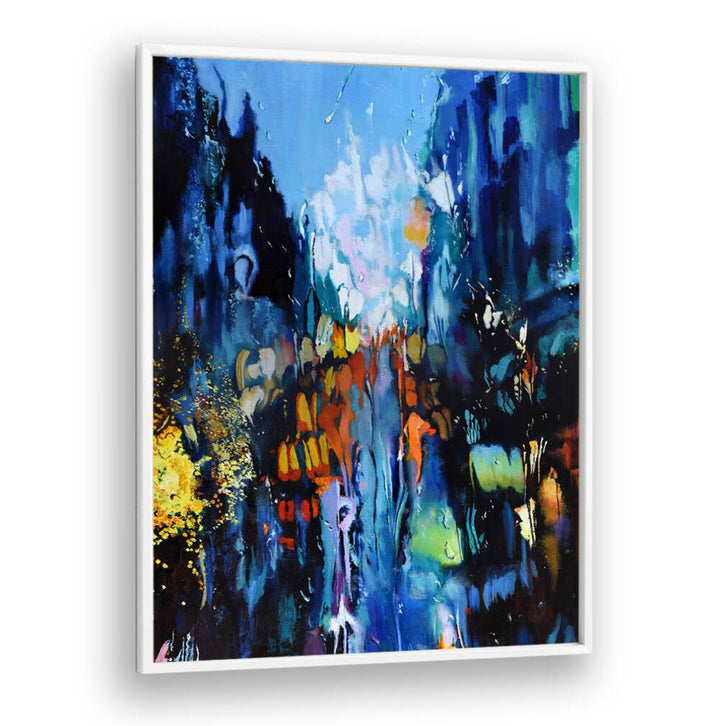 RAINY DAY NEW YORK , ABSTRACT PAINTINGS