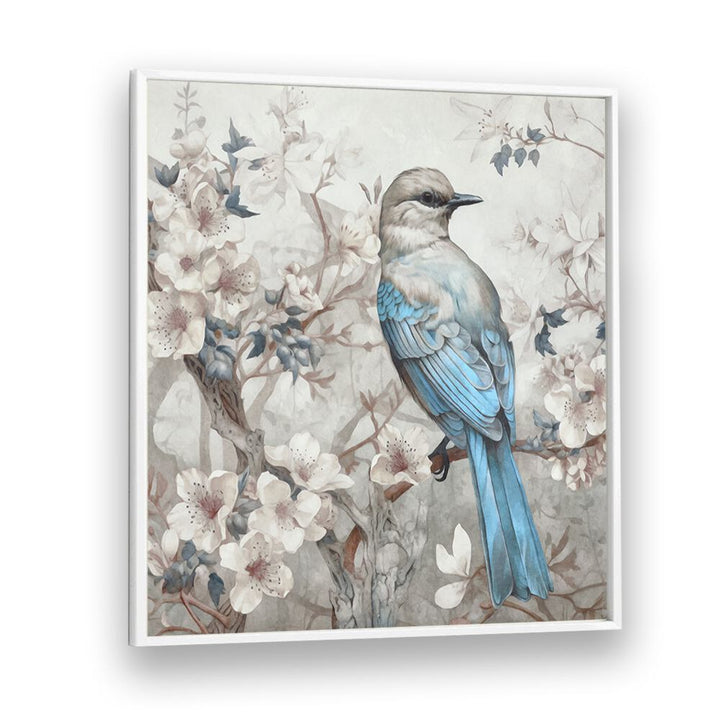 CHINOISERIE BIRD SPRING VIBES II BY ANDREA HAASE , WILDLIFE POSTERS, WILDLIFE PAINTINGS