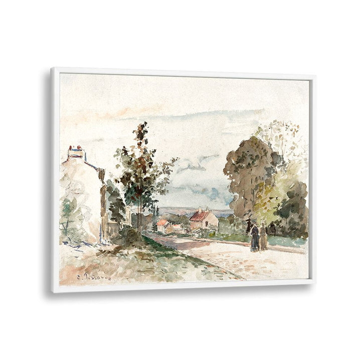 THE ROAD FROM VERSAILLES TO LOUVECIENNES (CA. 1872) , VINTAGE PAINTINGS