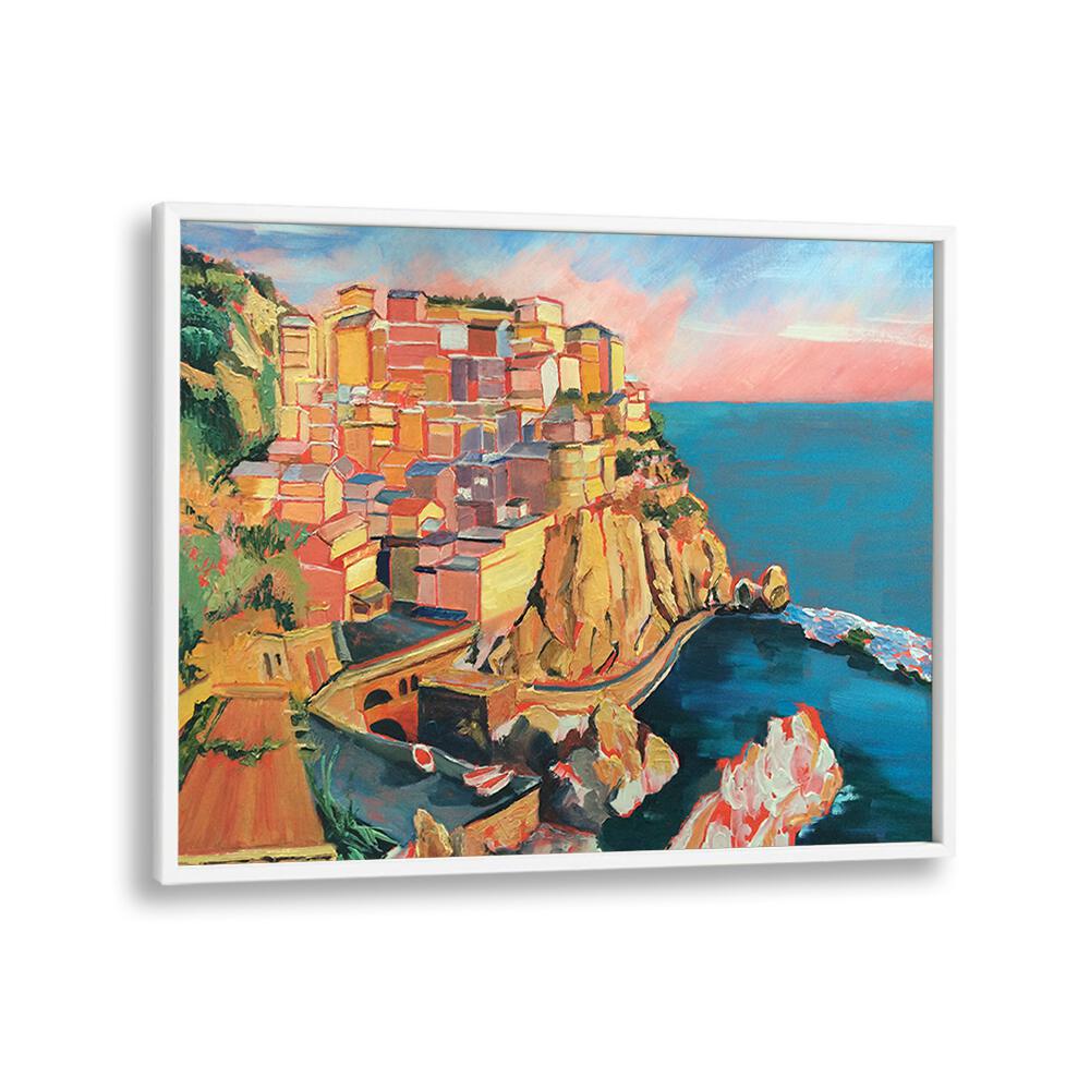 MANAROLA ITALY , LANDSCAPE PAINTINGS