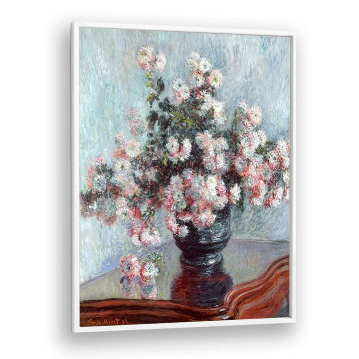 CHRYSANTHEMUMS (1882) , VINTAGE PAINTINGS