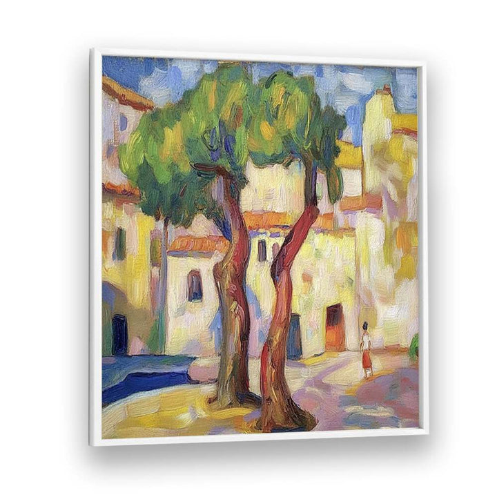 Elegant TWO TREES artwork showcasing lifelike intertwining trees, perfect for enhancing your home decor.