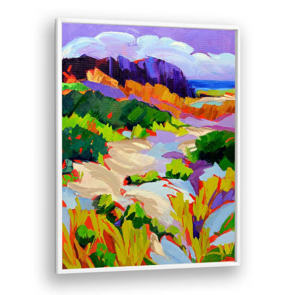 OVER THE DUNES V, LANDSCAPE PAINTINGS