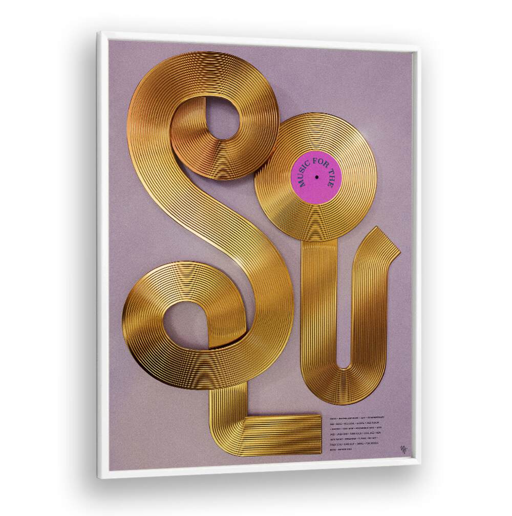 Stylish MUSIC FOR THE SOUL, MUSIC POSTERS design, perfect for enhancing your space and uplifting your spirit.