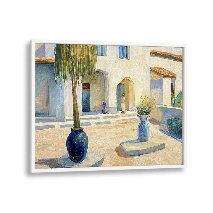 Charming HOUSE IN A COURTYARD showcasing elegant architecture and vibrant greenery for a unique living experience.