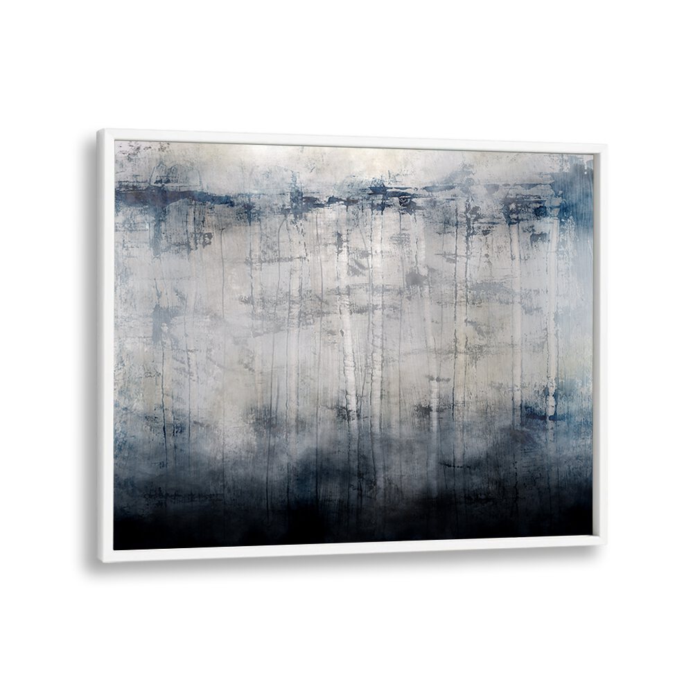 Elegant BIRCH MIST, ABSTRACT PAINTINGS piece showcasing serene tones, perfect for transforming your living space.