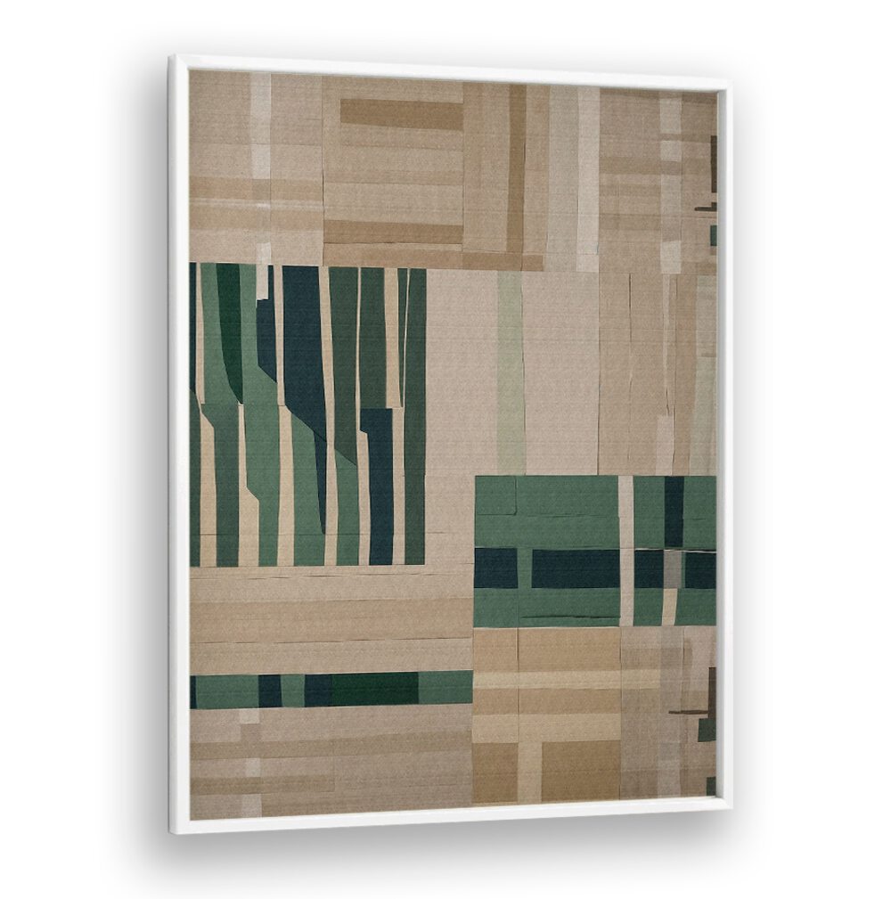 MODERNIST PAPER CUT COLLAGE , ABSTRACT PAINTINGS