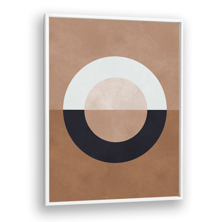 BROWN GEOMETRY VIII , ABSTRACT PAINTINGS , ABSTRACT ART PRINTS