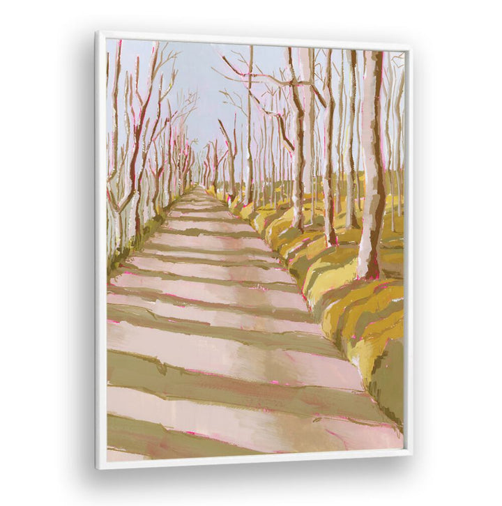 Tranquil FOREST PATH artwork invites serenity, transforming your space into a peaceful woodland retreat.
