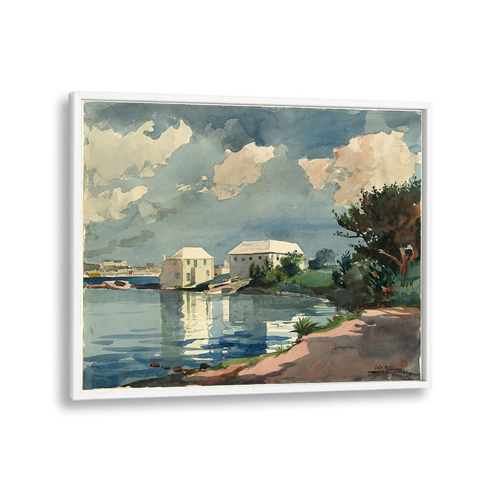 SALT KETTLE, BERMUDA (1899),  VINTAGE PAINTINGS