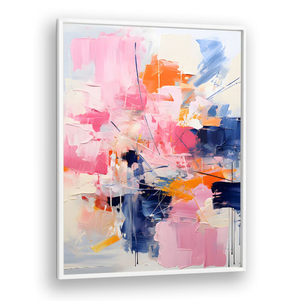 BLUSH INDIGO ABSTRACT