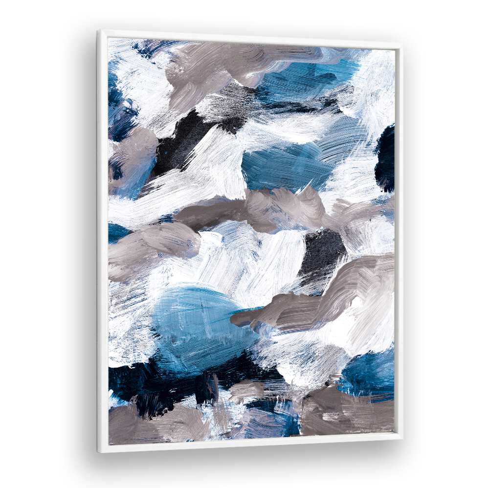 Stunning ABSTRACT PAINTING VI features dynamic colors and shapes, perfect for modern aesthetics in your living space.