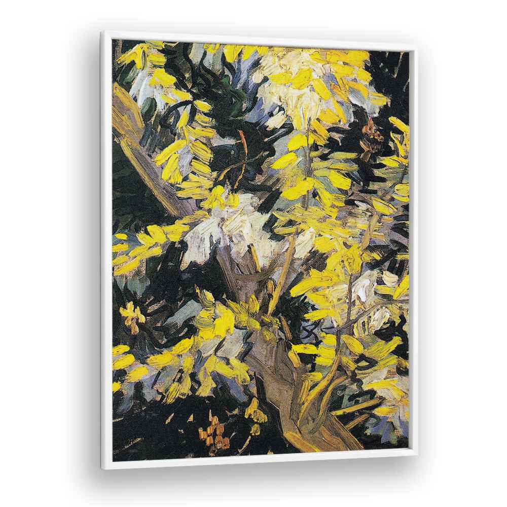 VINCENT VAN GOGH'S BLOSSOMING ACACIA BRANCHES (1890) ,  VINTAGE PAINTINGS