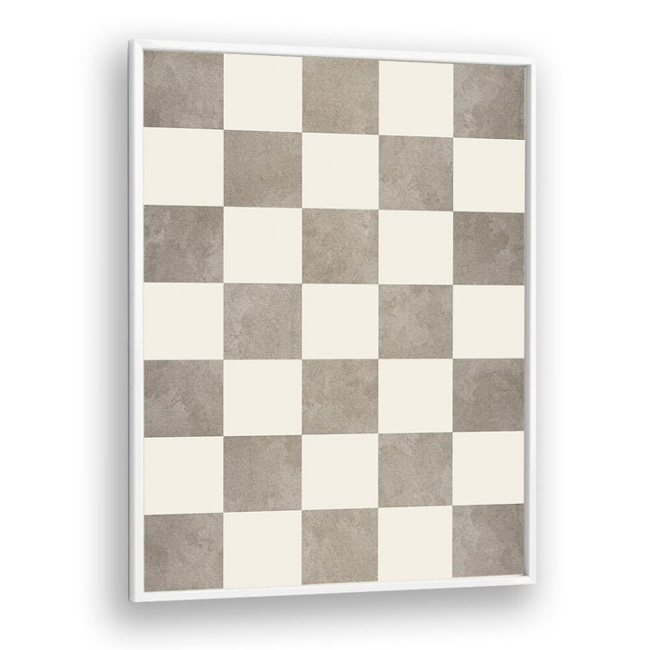 Stunning GEOMETRIC RHYTHM art print featuring a modern checkerboard design for contemporary spaces. Perfect GEOMETRIC ART PRINTS.