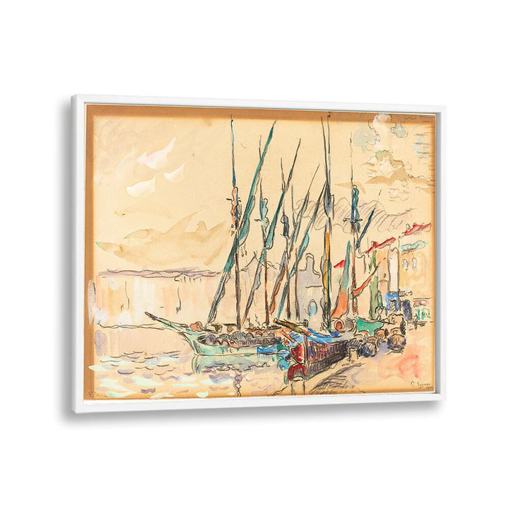 ST. TROPEZ (1906) , VINTAGE PAINTINGS