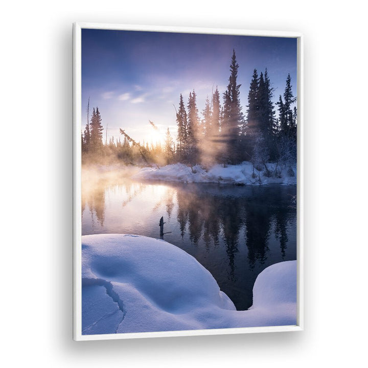 ALASKAN WINTER BY STEFAN HEFELE , LANDSCAPE PHOTO PRINTS