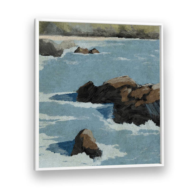 Breathtaking CLIFF VIEW, BEACH PAINTINGS showcasing cliffs and ocean waves, perfect for coastal home decor.