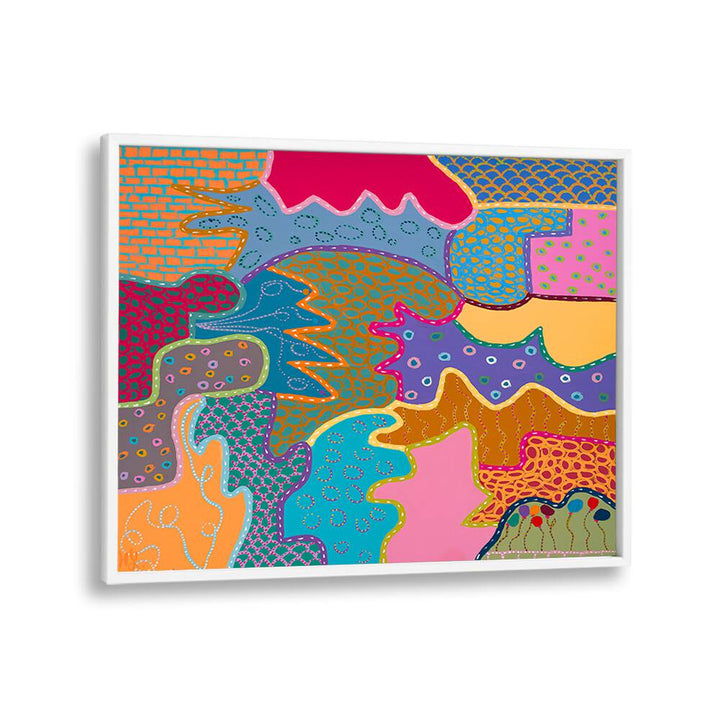 COLOUR WARMS THE SOUL III , PATTERN ART PRINTS