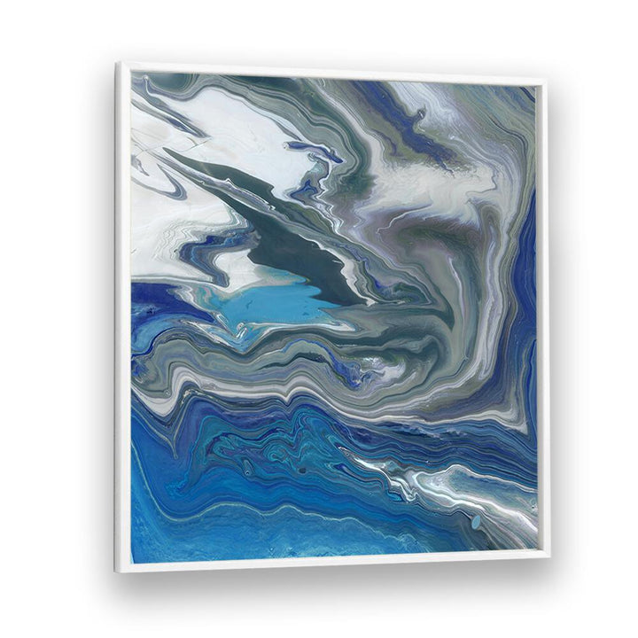 Experience tranquility with LIKE A RIVER, ABSTRACT PAINTINGS, capturing serene water flow for your home décor.