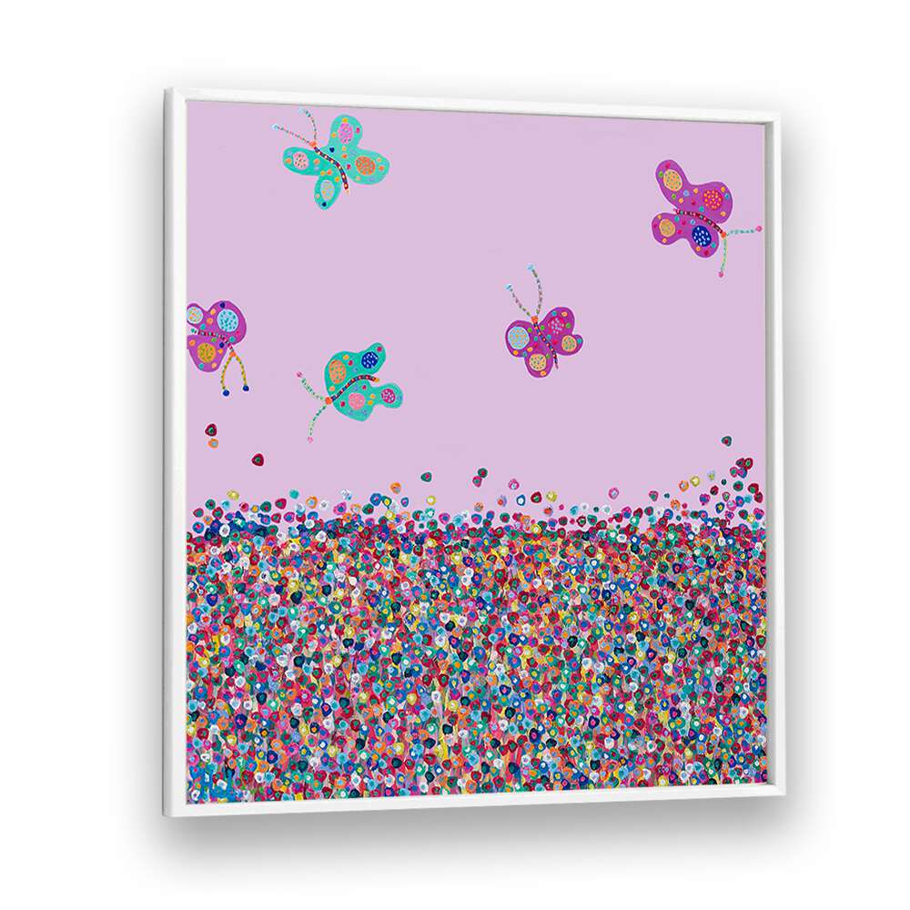 BUTTERFLIES ARE FREE , KIDS ROOM PAINTINGS