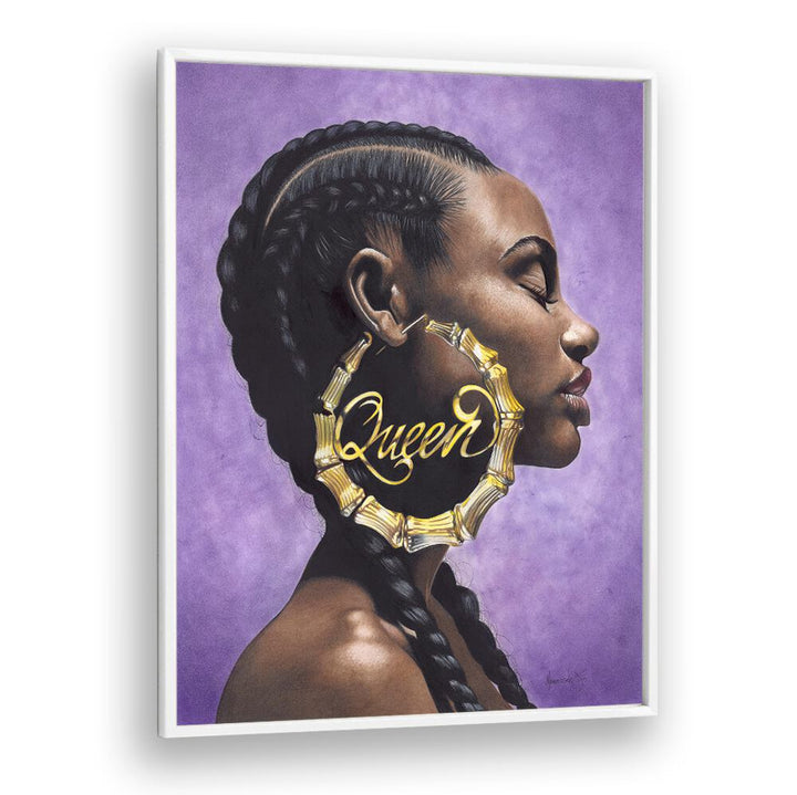 Stunning QUEEN, AFRICAN ART PAINTINGS showcasing elegance and culture, perfect for elevating your living space.