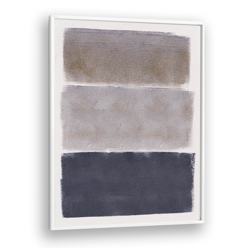 Elevate your decor with COLORFIELDS BLUE BROWN GREY, ABSTRACT PAINTINGS featuring a soothing palette of rich hues.