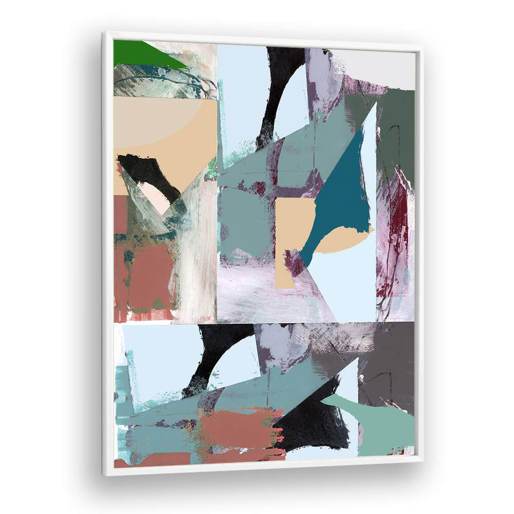 Vibrant ABSTRACT SHAPES XXI, ABSTRACT PAINTINGS, perfect for transforming any space with modern aesthetics.