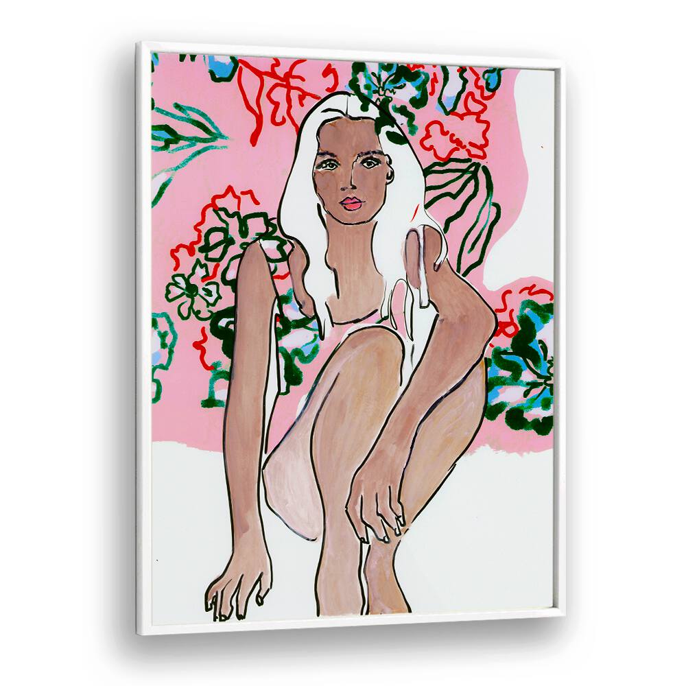 Elegant artwork from VENUSIAN SUMMER, PORTRAITS showcases the beauty of the human form with vibrant colors and emotion.