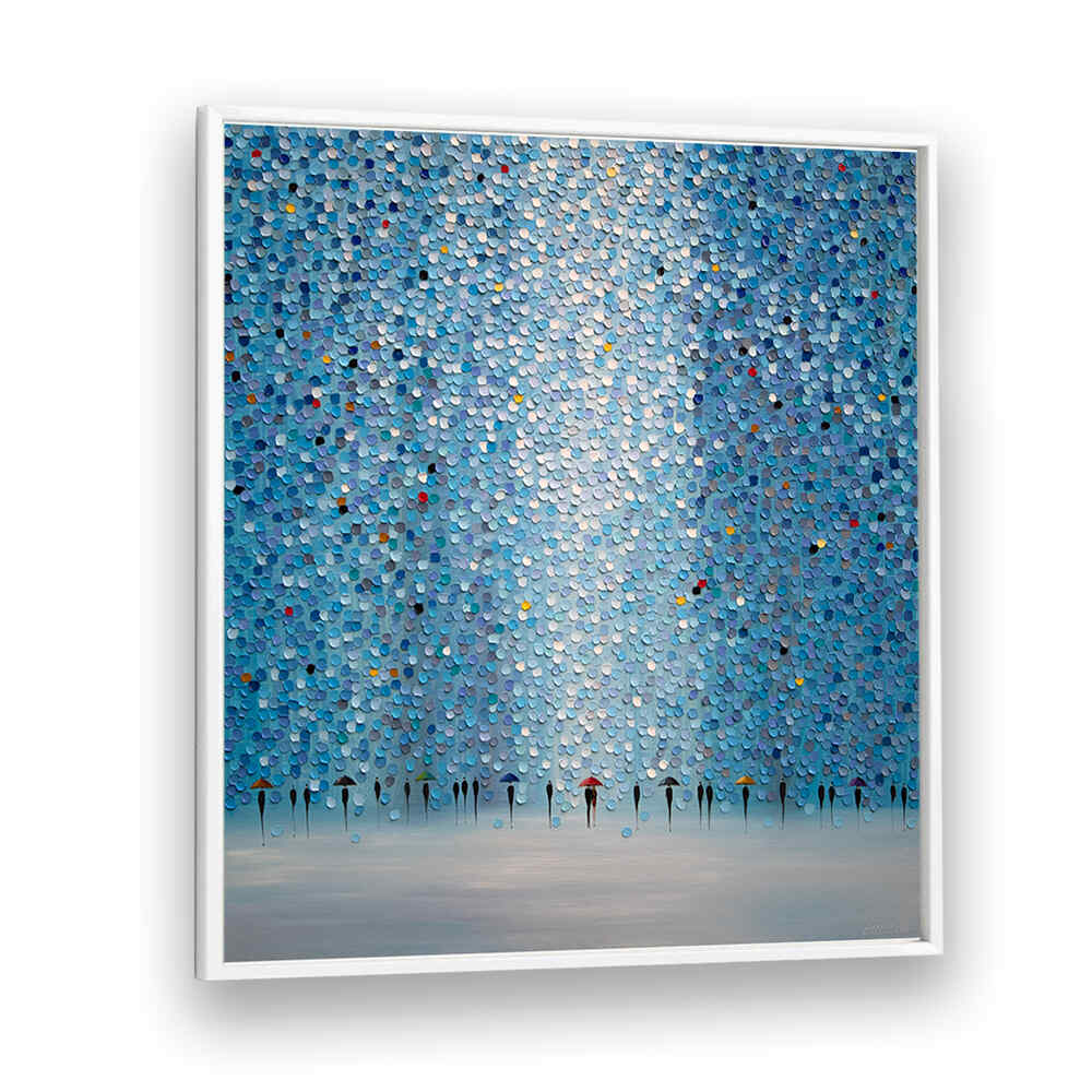 8 UMBRELLAS , MODERN IMPRESSIONISM PAINTINGS