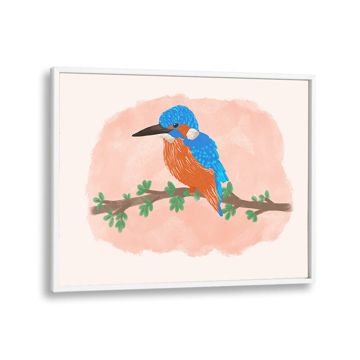 KINGFISHER II , ANIMAL PAINTINGS