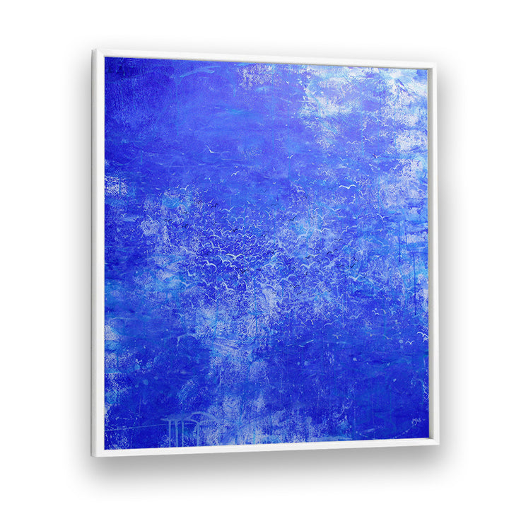 ABSTRACT BLUE SEA BIRDS