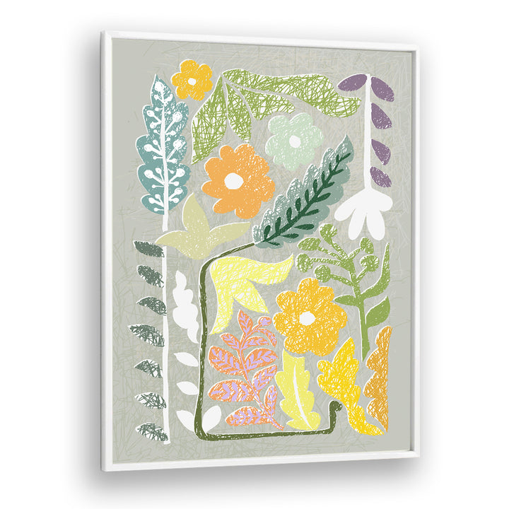 ABSTRACT FLORAL GARDEN