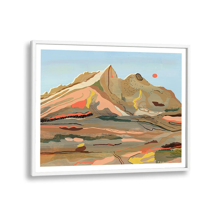 ABSTRACT SHELL SANDS , LANDSCAPE PAINTINGS