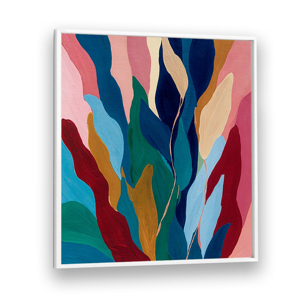 ABSTRACT TROPICAL LEAVES