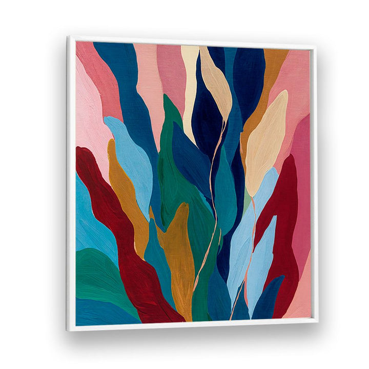 ABSTRACT TROPICAL LEAVES