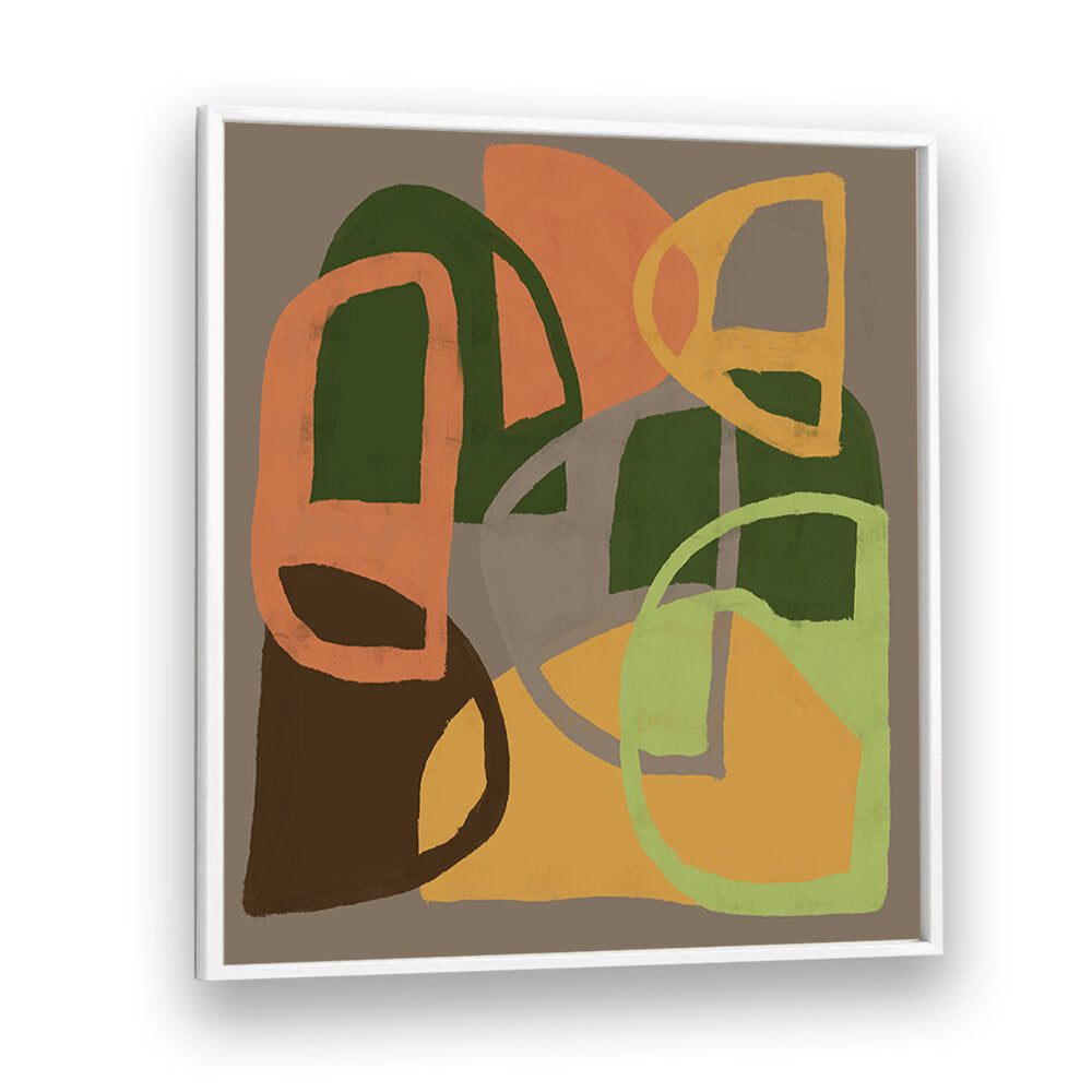 ABSTRACT PATTERNS IN EARTH COLOURS , ABSTRACT PAINTINGS