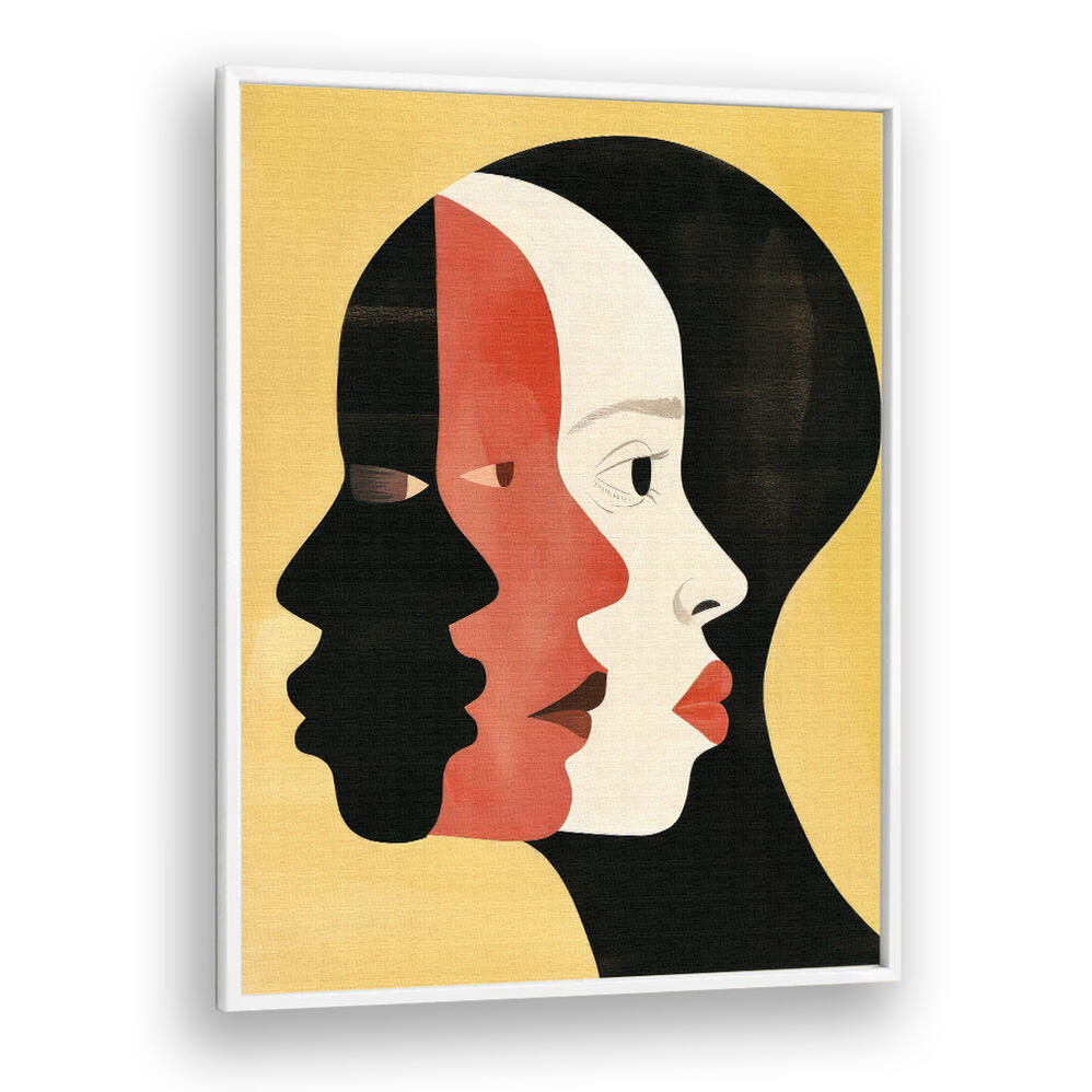 AFRICAN ART SMOOTH IV , PORTRAITS & FIGURATIVE ILLUSTRATIONS