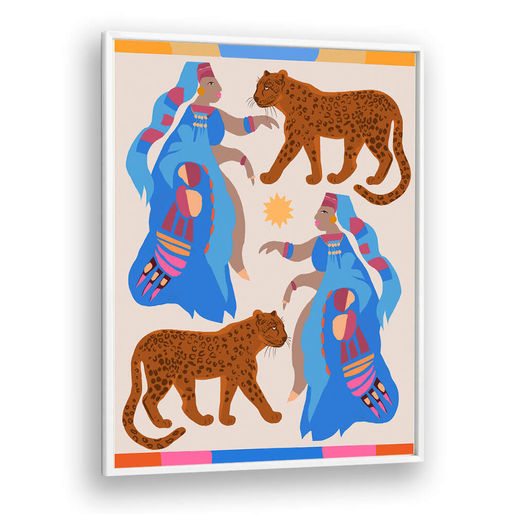 AFRICAN MYTHOLOGY , PATTERN ART PRINTS
