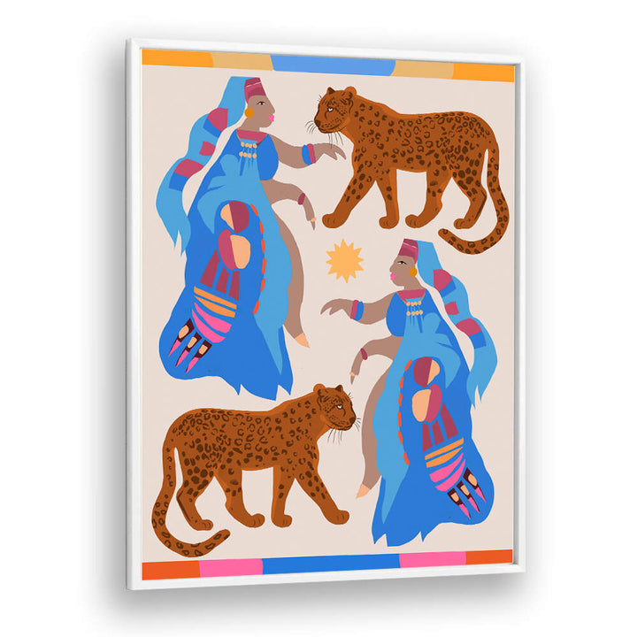 AFRICAN MYTHOLOGY , PATTERN ART PRINTS