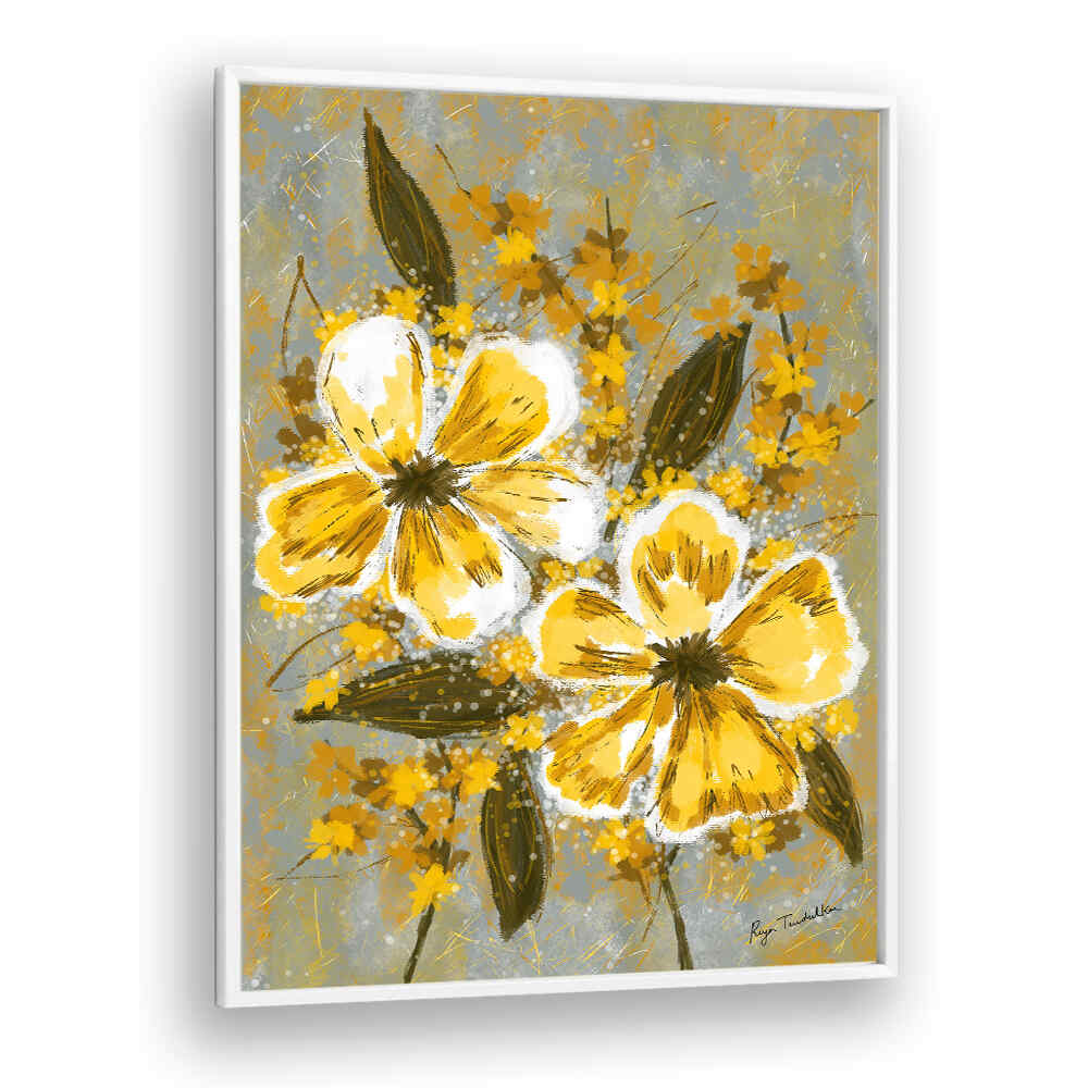 AMBER FLORALS I