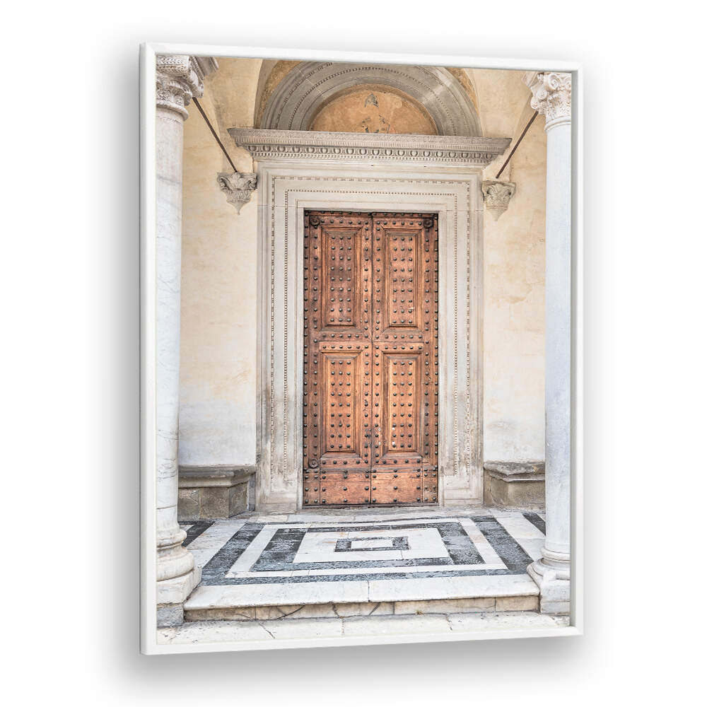 ANCIENT BROWN DOOR